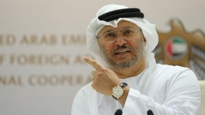 أنور قرقاش، المستشار الدبلوماسي لرئيس دولة الإمارات العربية المتحدة