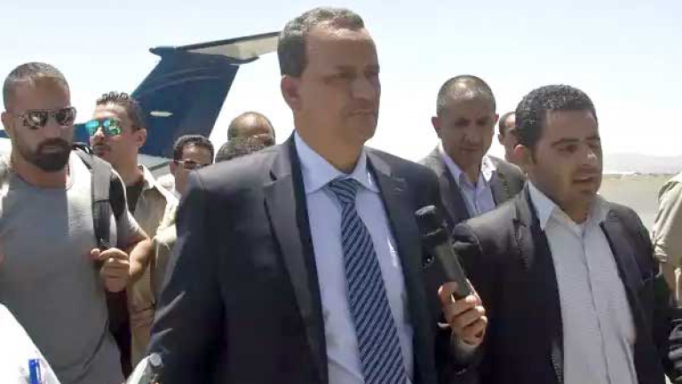 ولد الشيخ في عدن لإقناع الرئيس اليمني بالمشاركة
