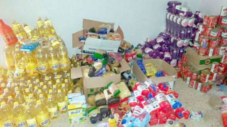 توزيع 600 طرد غذائي بمدينة البويرة