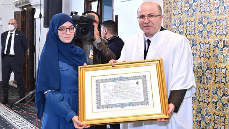 هؤلاء المتوّجون بجائزة الجزائر لحفظ القرآن