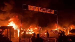 40 شهيدا في "محرقة الخيام" برفح