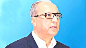 مصطفى ياحي  الأمين العام للتجمع الوطني الديمقراطي