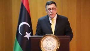 رئيس حكومة الوفاق الوطني في ليبيا، فايز السراج