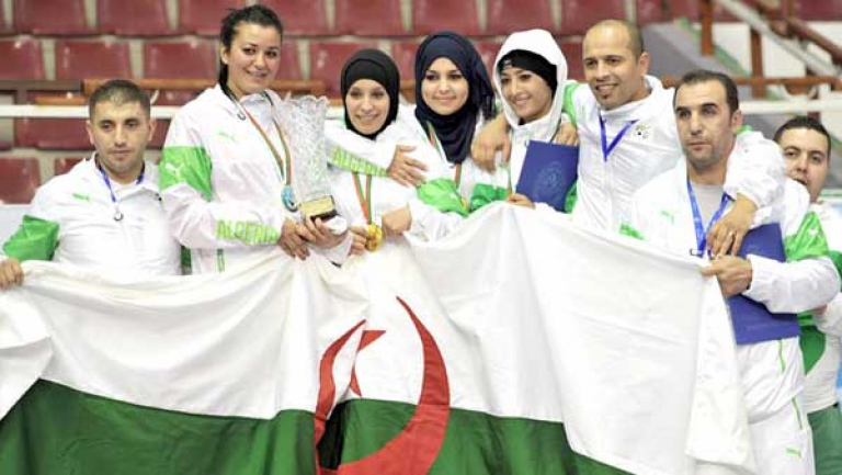 الجزائر تنهي المنافسة في المركز الأول