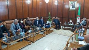 وزير الصحة والسكان وإصلاح المستشفيات عبد الرحمان بن بوزيد