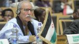 الرئيس الصحراوي، السيد  إبراهيم غالي
