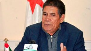 الوزير المستشار برئاسة الجمهورية الصحراوية المكلف بالشؤون السياسية، البشير مصطفى السيد