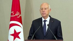الرئيس التونسي، قيس سعيد
