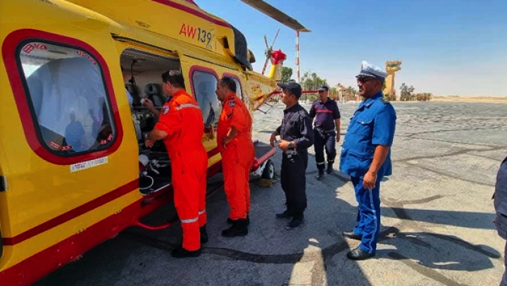 إجلاء جوي لمريض من الوادي إلى مستشفى زرالدة