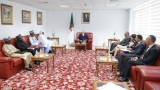 وزير الاتصال محمد بوسليماني - رئيس المرصد الوطني النيجري للاتصال إبراهيم ديالو أنزو