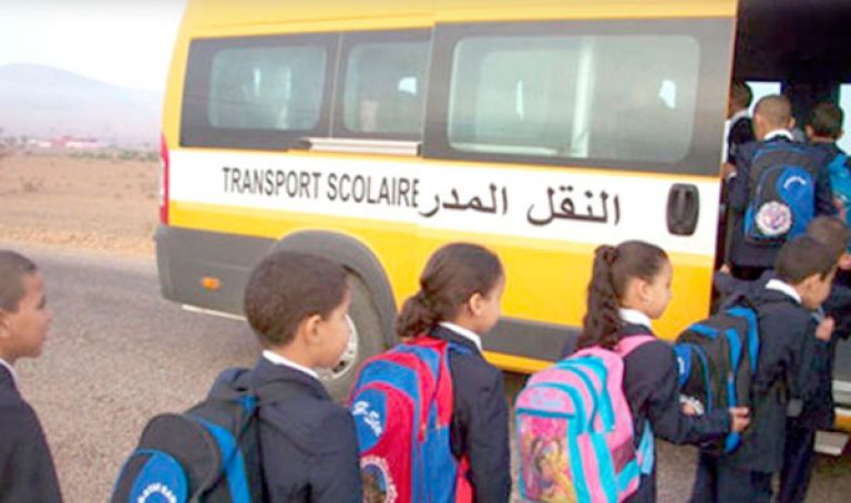 توزيع حافلات على البلديات