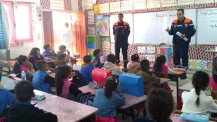 الحماية المدنية تطرق أبواب المدارس والمساجد