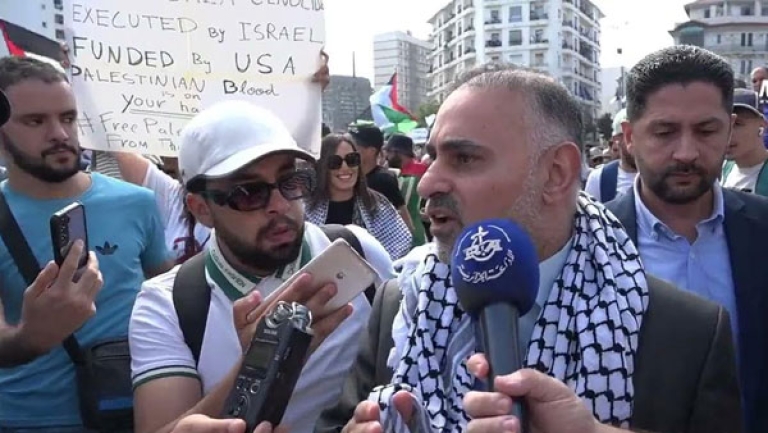 موقف الجزائر استثنائي وتاريخي تجاه القضية الفلسطينية