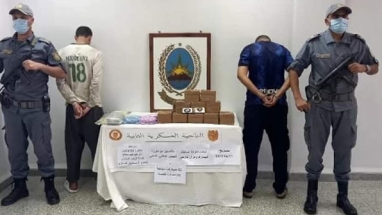 حجز 35 كلغ من الكيف المعالج و7140 كبسولة مهلوسة