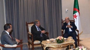 رئيس الجمهورية السيد عبد المجيد تبون-الأمين العام لمنظمة الأمم المتحدة السيد أنطونيو غوتيريش