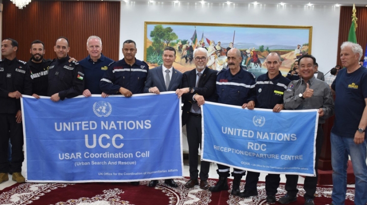 إعادة تصنيف فريق البحث والإنقاذ في الأوساط الحضرية