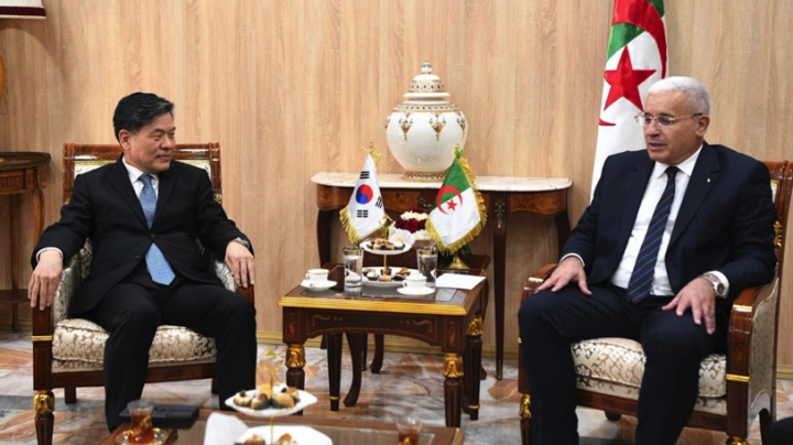 حرص على تنويع العلاقات بين الجزائر وجمهورية كوريا