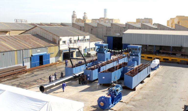 باخرة رفع الطمي من السدود تسلّم في سبتمبر