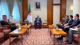 الوزير الأول، السيد نذير العرباوي - المدير العام رئيس مجلس إدارة صندوق النقد العربي فهد بن محمد التركي 