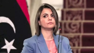 وزيرة خارجيته، نجلاء المنقوش