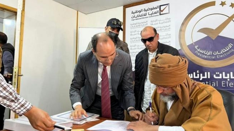 سيف الإسلام القذافي يترشح رسميا للرئاسيات
