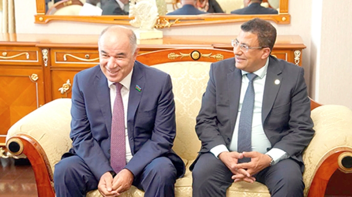 بوطبيق في زيارة رسمية إلى أذربيجان