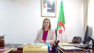 السيدة جازية تافليس، مندوبة وسيط الجمهورية لولاية الجزائر