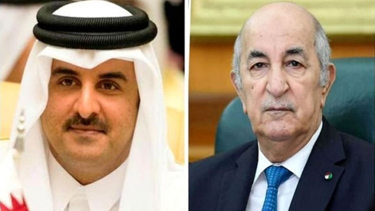 الرئيس تبون يتلقى التهاني تهاني أمير دولة قطر