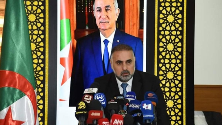 الجزائر تبذل جهودا حثيثة لدعم القضية الفلسطينية