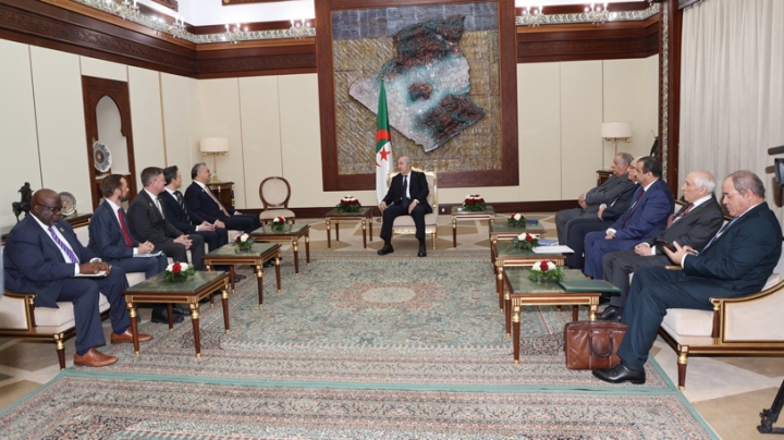 التزام جزائري - أمريكي بتحقيق مستقبل أكثر سلما وازدهارا