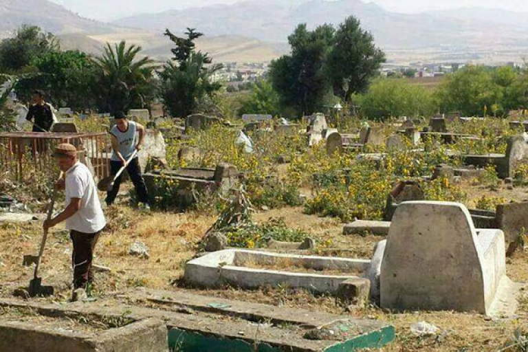 حملة ولائية لتنظيف المقابر إلى غاية رمضان المقبل