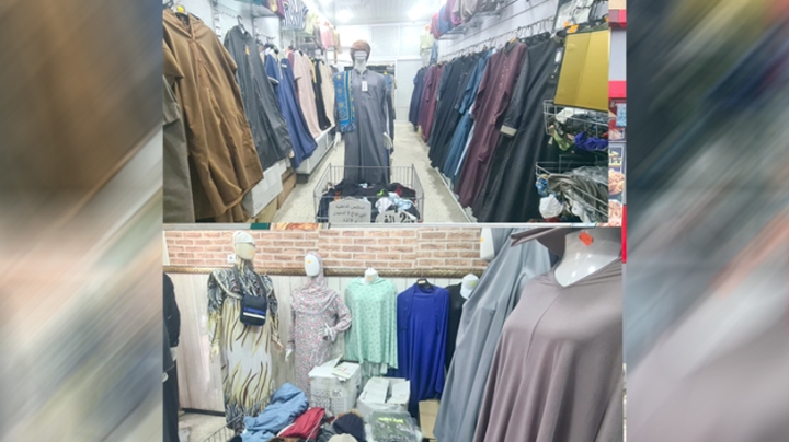 سوق الملابس بين رغبة الاتجار وحذر الزبائن