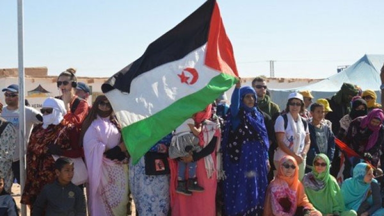 التأكيد على حق الشعب الصحراوي  في تقرير المصير