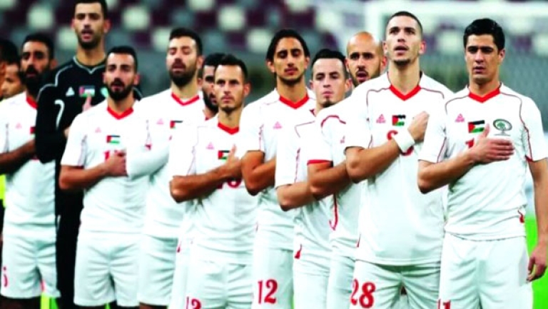 المنتخب الفلسطيني يغادر الجزائر