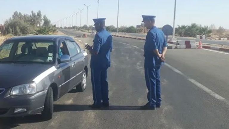 توقيف 105 أشخاص ووضع 81 مركبة في المحشر