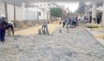 برنامج واسع لترميم وإصلاح الطرق والأرصفة