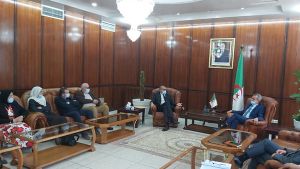 وزير الصحة والسكان وإصلاح المستشفيات عبد الرحمان بن بوزيد