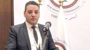 رئيس الهيئة الفدرالية للسباحة المنتهية ولايته، محمد حكيم بوغادو