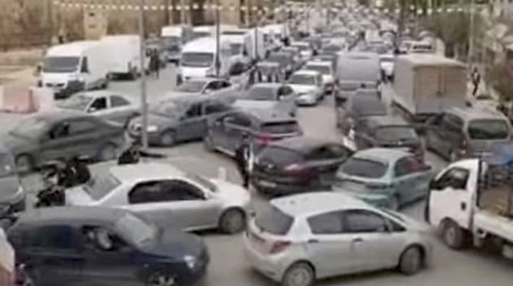 طريق جديد يفك الاختناق المروري بمدينة تبسة