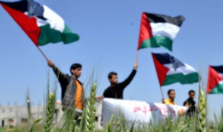 احتفالات رقمية بـ"يوم الارض" في فلسطين