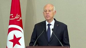 الرئيس التونسي قيس سعيد