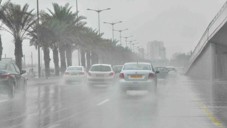 أمطار رعدية مصحوبة ببرَد بولايات وسط وشرق البلاد