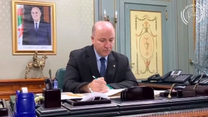 الوزير الأول السيد أيمن بن عبد الرحمان