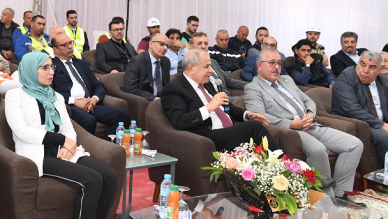 تسليم محطة تحلية مياه البحر "كاب جنات" في الآجال