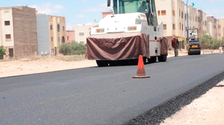 وتيرة أشغال متسارعة بالطرقات الوطنية والولائية
