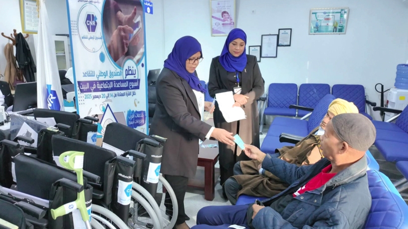 مرافقة اجتماعية ميدانية مباشرة للفئات الهشة