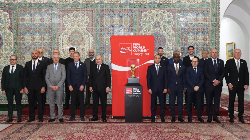 مجسّم كأس العالم يحطّ الرحال بالجزائر