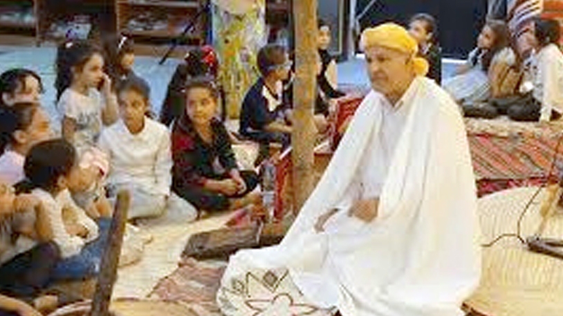 الحكواتي يتألّق بسيدي بلعباس