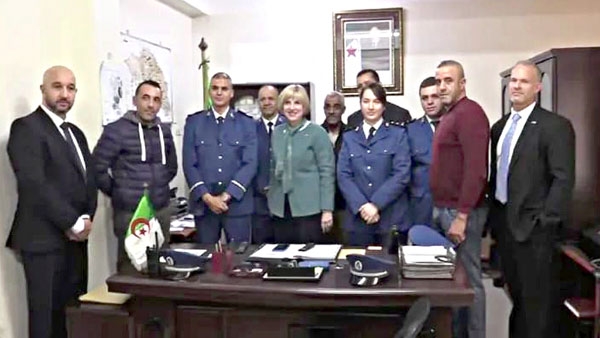 عرفان السفيرة الأمريكية بجهود الشرطة الجزائرية