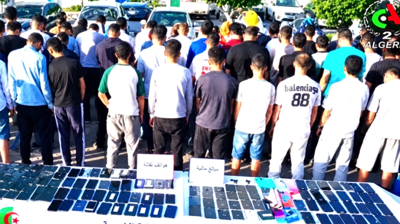 توقيف 61 شخصا ضمن شبكة إجرامية دولية مغربية